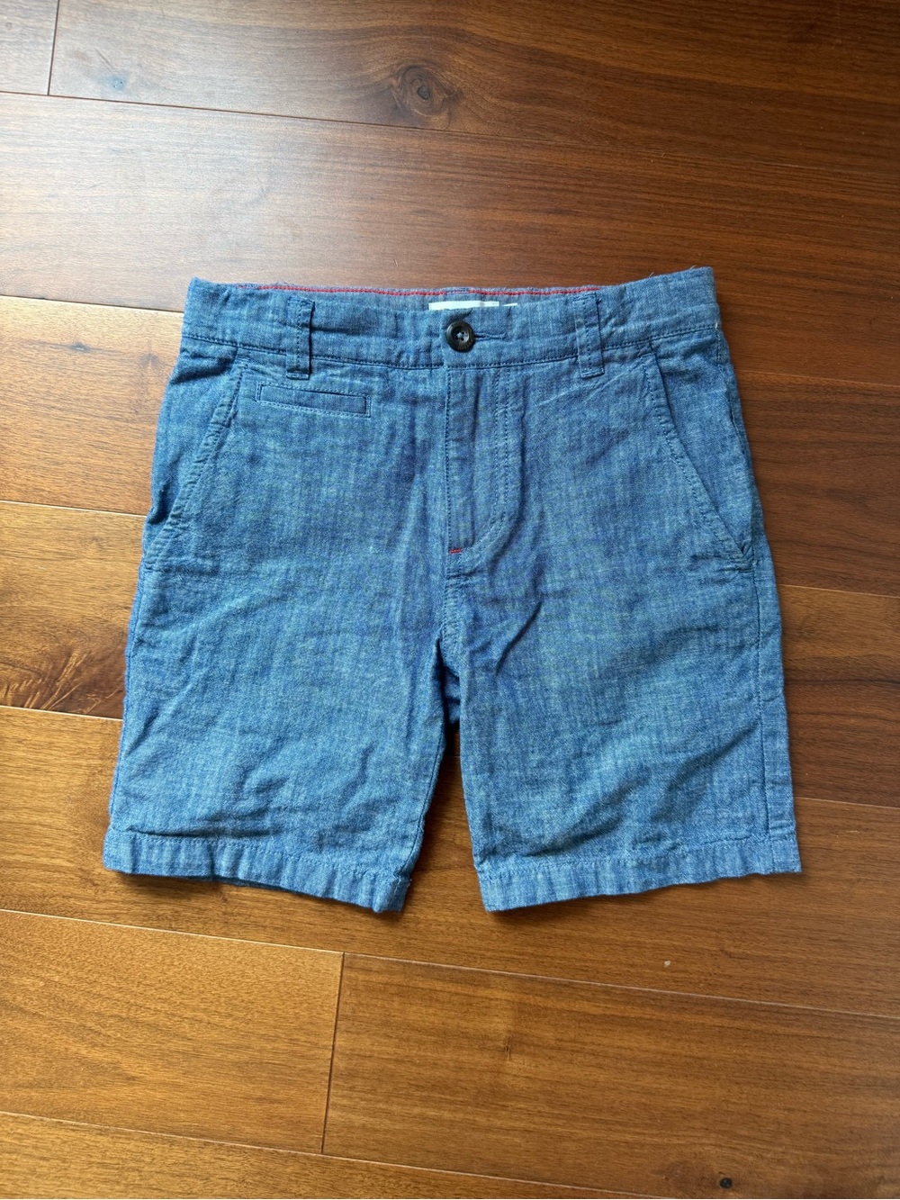 Mini Boden Chambray Shorts